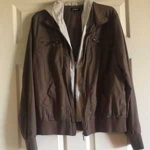 Torrid double layer bomber jacket